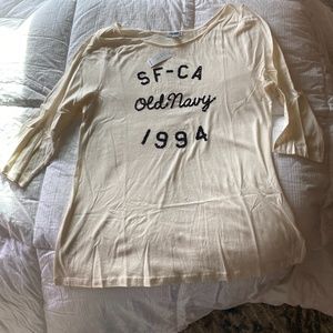 Old Navy jersey shirt